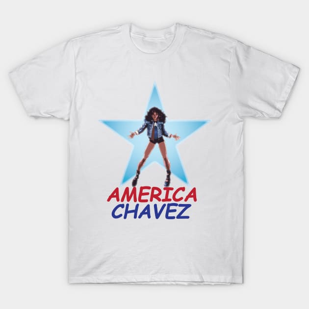 America Chavez T-Shirt by Artman07